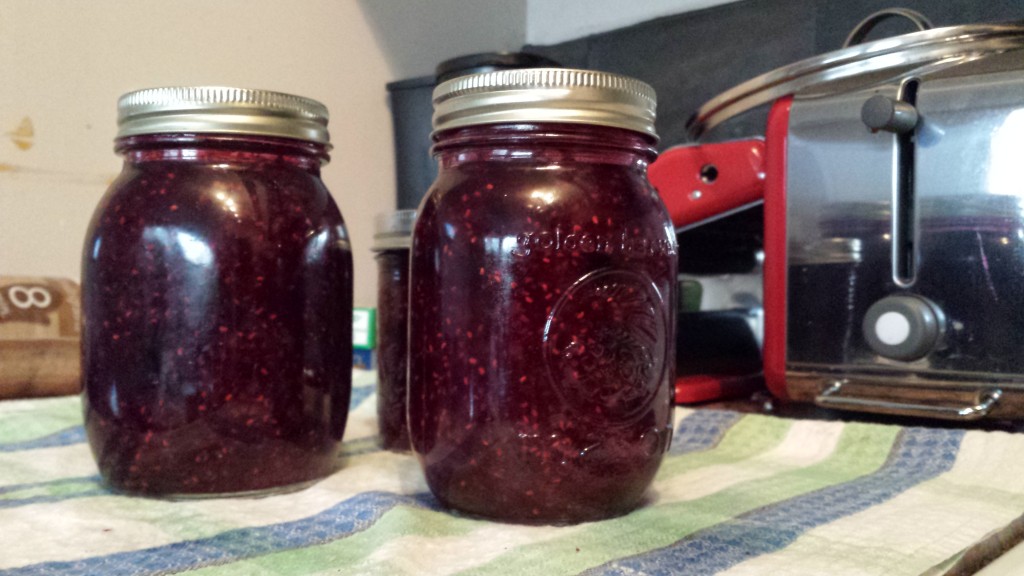 Homemade RaspberryBlueberry Jam