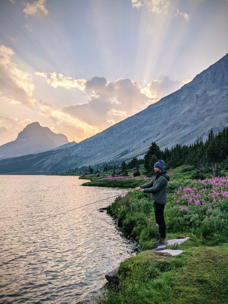 Baker Lake in Banff National Park